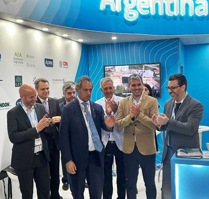 Chubut participó de la inauguración formal del stand de Argentina en la Feria “Gas & Oil 2022” en Río de Janeiro