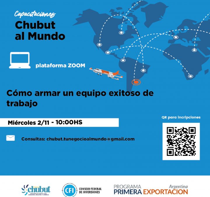 8º Enecuentro del cíclo de capacitaciones «Chubut al Mundo»