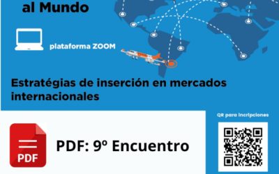 PDF- 9º  Encuentro de Capacitaciones «Chubut al Mundo»