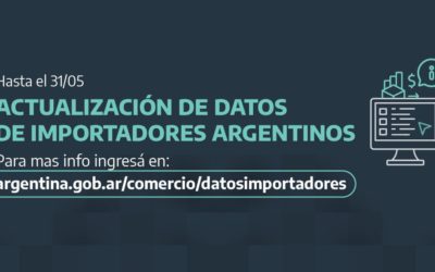 Actualización de Datos de Importadores Argentinos