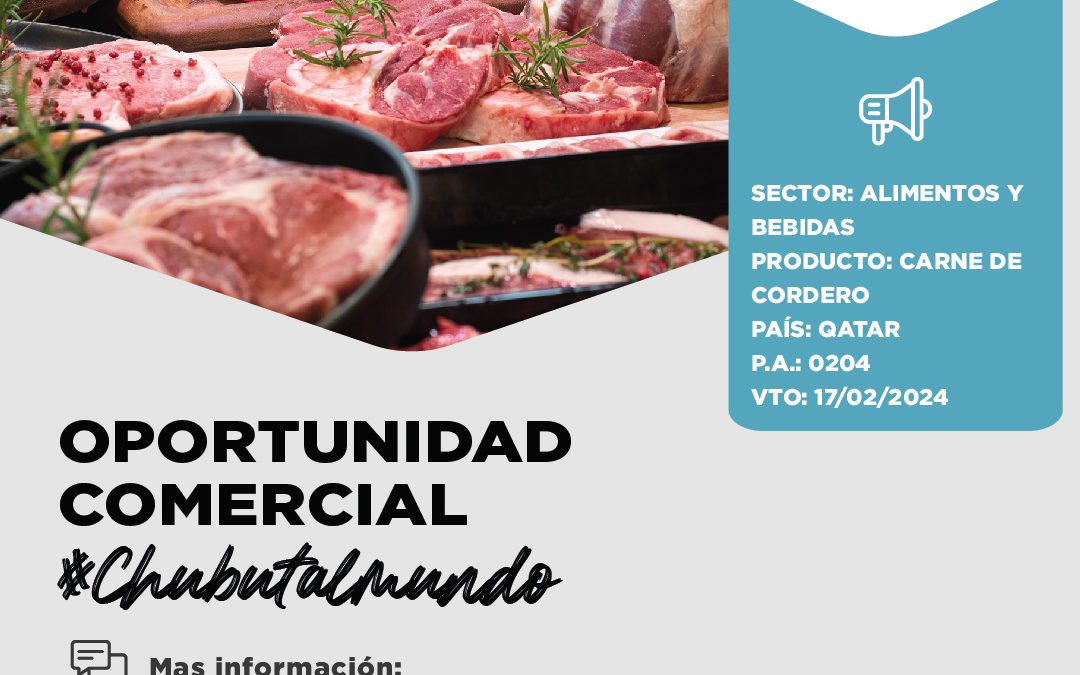 Oportunidad Comercial Sector Alimentos y Bebidas/Qatar