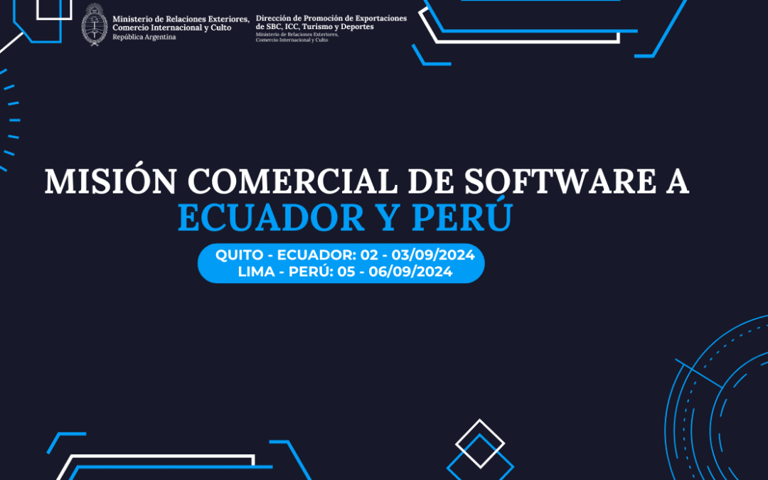 Misión Comercial de SOFTWARE