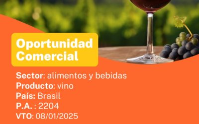 Oportunidad Comercial Sector Alimentos y Bebidas/ Brasil