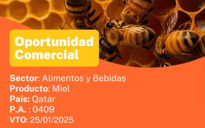 Oportunidad Comercial Sector Alimentos y Bebidas /  Qatar