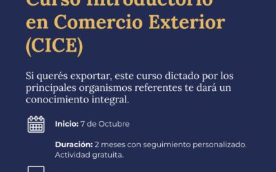 Curso Introductorio en Comercio Exterior (CICE)