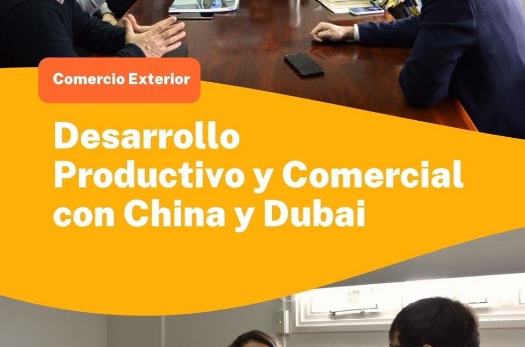 Desarrollo Productivo y Comercial con China y Dubai