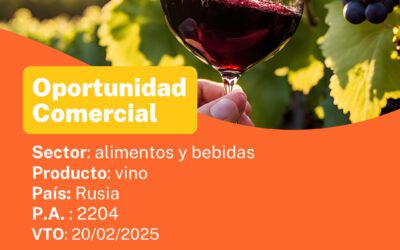 Oportunidad Comercial Sector Alimentos y Bebidas / Rusia