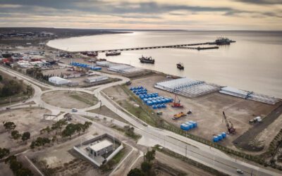 Chubut avanza en una obra energética inédita que beneficiará al Sistema Portuario Nacional