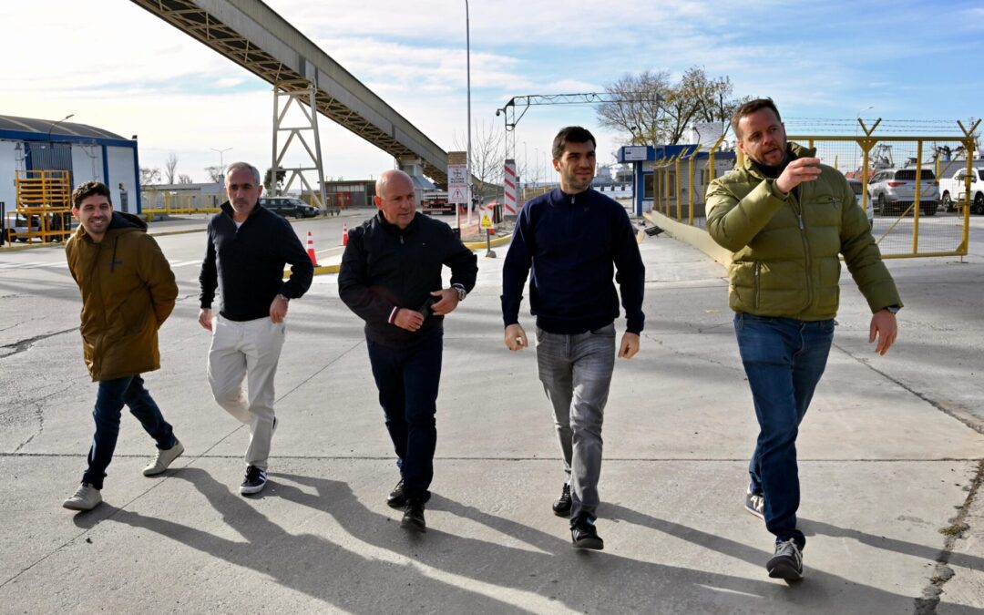 Más seguridad y tecnología en los puertos de Chubut: «Seguimos trabajando para una provincia libre de narcotráfico», ratificó Torres