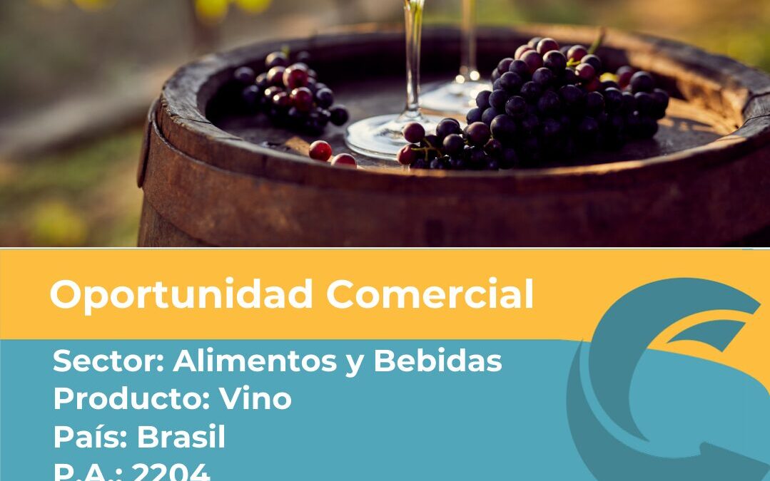 Oportunidad Comercial Sector Alimentos y Bebidas / Brasil