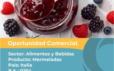 Oportunidad Comercial Sector Alimentos y Bebidas / Italia