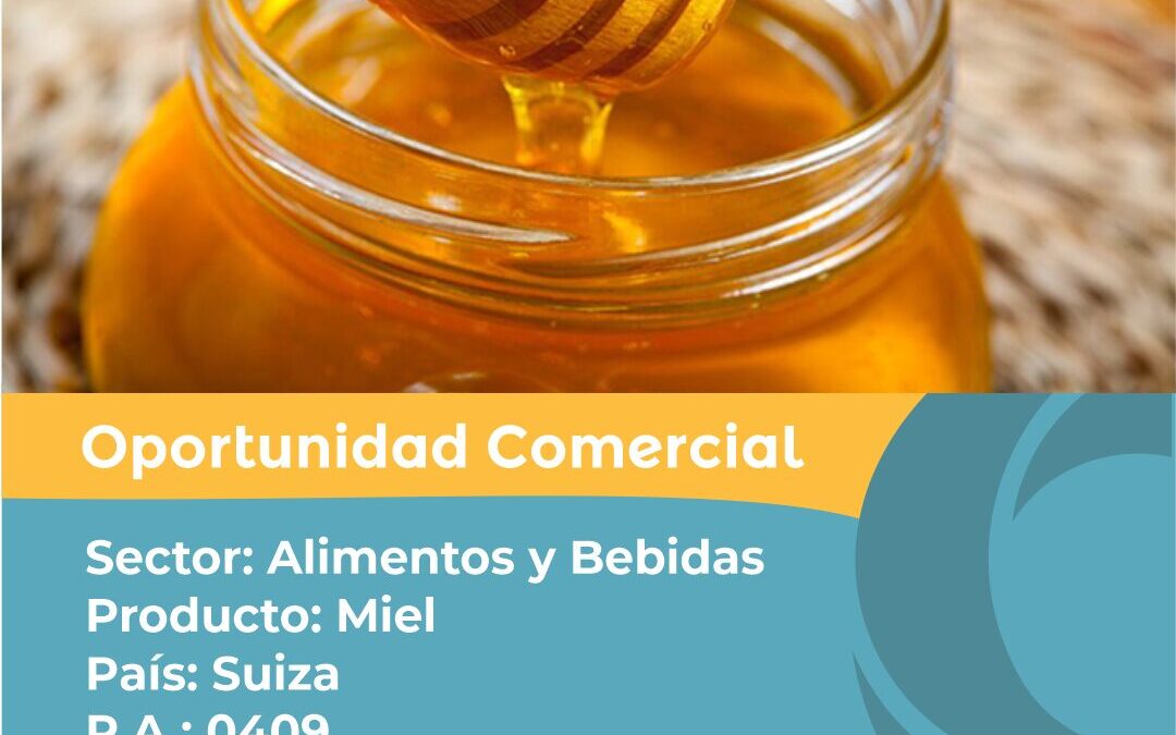Oportunidad Comercial Sector Alimentos y Bebidas / Suiza