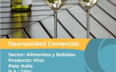 Oportunidad Comercial Sector Alimentos y Bebidas / Italia