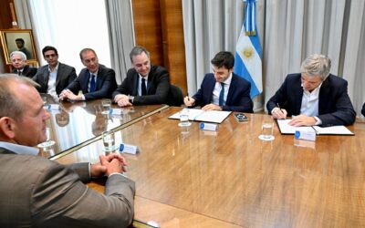 Torres junto a Nación firmó el acuerdo para la eliminación de las retenciones a la exportación de petróleo