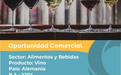 Oportunidad Comercial Sector Alimentos y Bebidas / Alemania