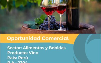 Oportunidad Comercial Sector Alimentos y Bebidas / Perú