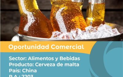 Oportunidad Comercial Sector Alimentos y Bebidas / China